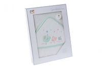 Gamberritos badcape Vogeltjes 100 x 100 cm katoen - thumbnail