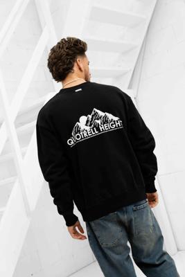 Quotrell Heights Sweater Heren Zwart - Maat S - Kleur: Zwart | Soccerfanshop