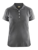 Blåkläder Dames poloshirt piqué 33901050 | Grijs | Maat XXL - 7330509479476