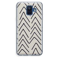 Marrakech Arrows: Samsung Galaxy A6 (2018) Transparant Hoesje