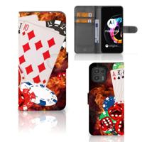Motorola Edge 20 Lite | Wallet Case | met Pasjes | Casino
