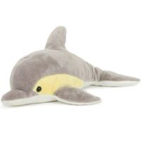 Pluche speelgoed dolfijn knuffeldier 33 cm - thumbnail