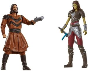 Warcraft Mini Figures - Lothar vs Garona