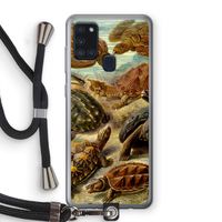Haeckel Chelonia: Samsung Galaxy A21s Transparant Hoesje met koord