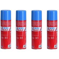 4x Busjes aansteker gas / butaan gasfles 250 ml