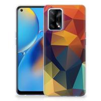 OPPO A74 4G | TPU Hoesje | Polygon Color