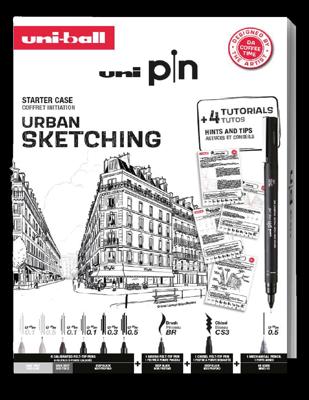 Uni-Ball Urban Sketching