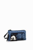 Denim portemonnee L Mickey Mouse - BLUE - U - thumbnail