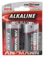 Ansmann 2 x Alkaline batterij | mono D / LR20 - 1514-0000 1514-0000 - thumbnail