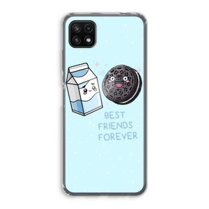 Best Friend Forever: Samsung Galaxy A22 5G Transparant Hoesje