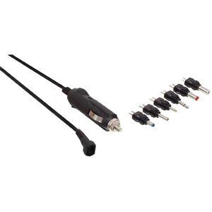 Universele 12V autoadapter met sigarettenaanstekerplug en 6...
