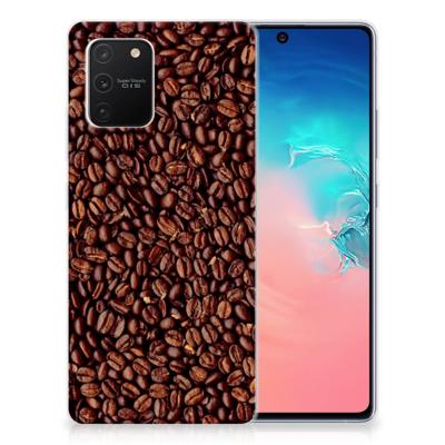Samsung Galaxy S10 Lite | Siliconen Case | Koffiebonen