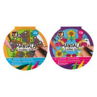 Creative Craft Group Mandala kleurboek, 25 kleurplaten