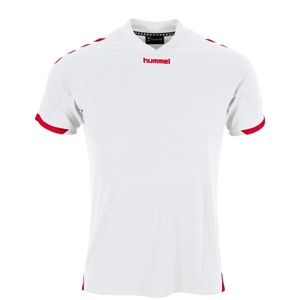 Hummel 110007K Fyn Shirt Kids - White-Red - 128
