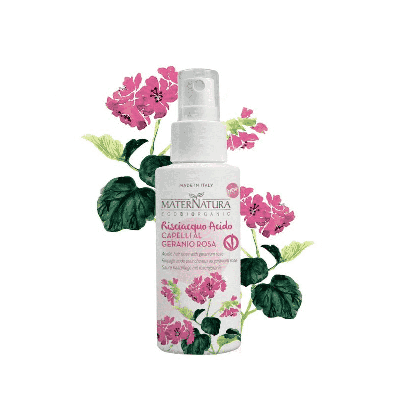 Acidic Hair Rinse with Geranium Rose - 150 ml