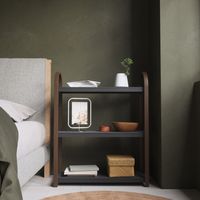 Umbra Wandrek 'Bellwood' 90 x 72cm, kleur Zwart/Walnoot
