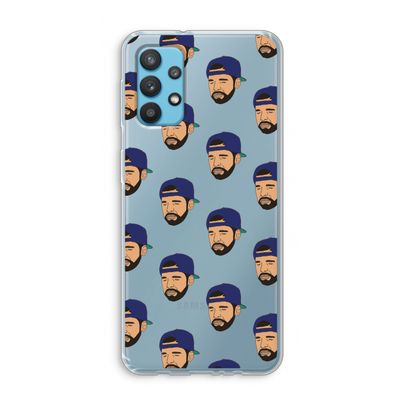 Drake Away: Samsung Galaxy A32 4G Transparant Hoesje