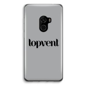 Topvent Grijs Zwart: Xiaomi Mi Mix 2 Transparant Hoesje