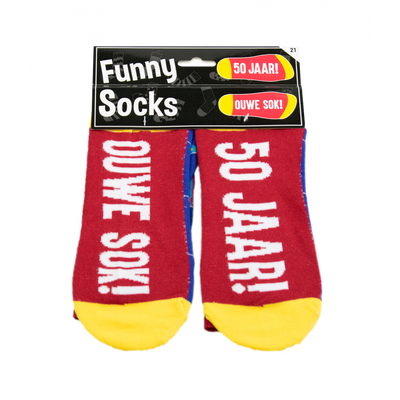 Funny Sokken 50 jaar