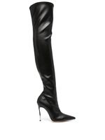 Casadei cuissardes Blade 100 mm - Noir