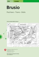 Wandelkaart - Topografische kaart 279 Brusio | Swisstopo - thumbnail