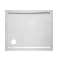 GO by Van Marcke Helion douchebak kunststofcomposiet 100x90x3.5cm rechthoek afvoer D90mm zonder potenstel wit AJSC1090S