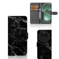 OPPO Find X6 Pro | Bookcase | Marmer Zwart - Origineel Cadeau Vader