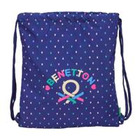 Rugtas met Koordjes Benetton Drop Multicolour 35 x 40 x 1 cm