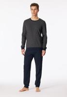Schiesser Schiesser Pyjama Long 181172 nightblue 54/XL