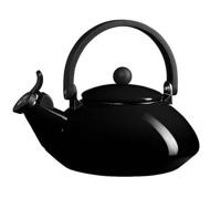Le Creuset Fluitketel Zen - Zwart - 1.5 liter - inductie geschikt - Le Creuset Fluitketel Zen - Zwart - 1.5 liter - inductie geschikt -
