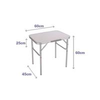 Vouwtafel Marbueno Wit 60 x 60 x 45 cm
