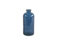 Fles Dawn glas ro 11x11x25 cm blauw Countryfield - Countryfield