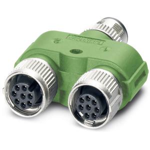 Phoenix Contact 1454972 Sensor/actuator verdeler en adapter M12 Aantal polen: 8 Adapter, Y-vorm 5 stuk(s)