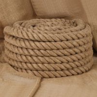 Touw 10 m lang 40 mm dik jute - thumbnail