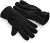 Beechfield CB298R Recycled Fleece Gloves - Black - S/M