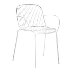 Kartell Hiray Tuinstoel met Armleuning - Wit