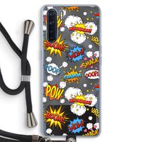 Pow Smack: Oppo A91 Transparant Hoesje met koord