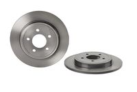 Remschijf COATED DISC LINE BREMBO, Remschijftype: Massief, u.a. für Mazda, Ford, Ford Usa