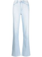 PAIGE Leenah high-waisted glitter jeans - Bleu