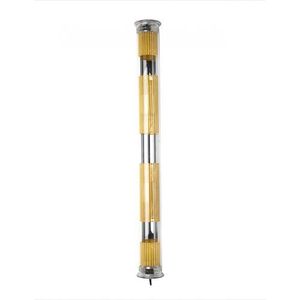 DCW Editions In The Tube 120-1300 Wandlamp - Zilver -  Gouden mesh - Transparante stop
