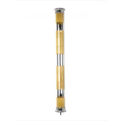 DCW Editions In The Tube 120-1300 Wandlamp - Zilver - Gouden mesh - Transparante stop