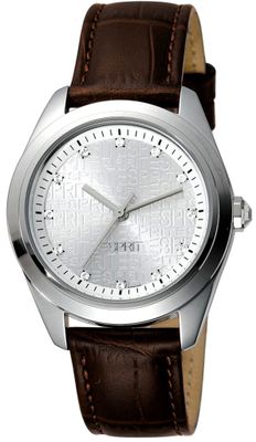 Horlogeband Esprit ES102712004 Croco leder Bruin 17mm
