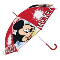 Paraplu Mickey Mouse Happy Smiles Rood (Ø 80 cm)
