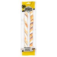 Stick rund/huid/kip 40 cm 2st - Voskes