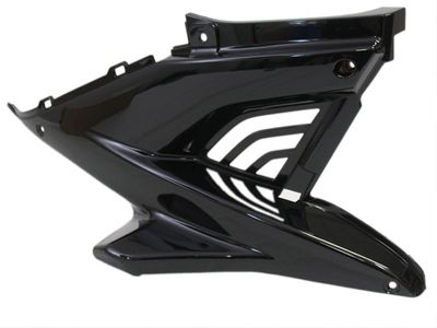 Edge Motorscherm z kap rechts yamaha aerox tot bj. 2014 zwart metallic
