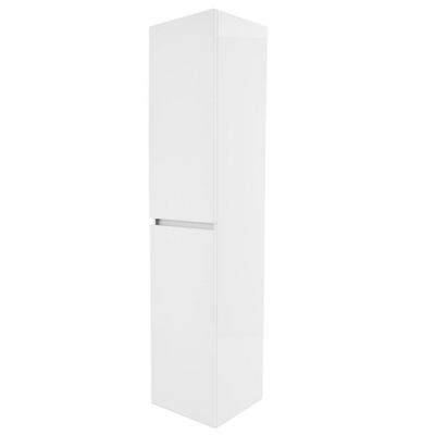 Kolomkast BWS Paris 2 Deuren 160x35x35 cm Wit