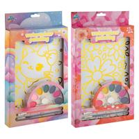 Moxy Waterverf schilder set - inclusief 2 kwasten