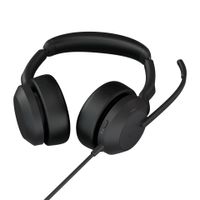 Jabra Evolve2 50 Headset Bedraad Hoofdband Kantoor/callcenter USB Type-C Zwart - thumbnail