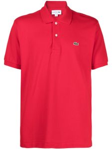 Lacoste polo à logo brodé - Rouge