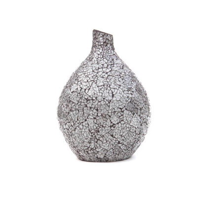 Tafellamp Glass White Onion